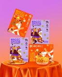 Fall Feast Set - 4 boxes, 1 bowl and spoon set