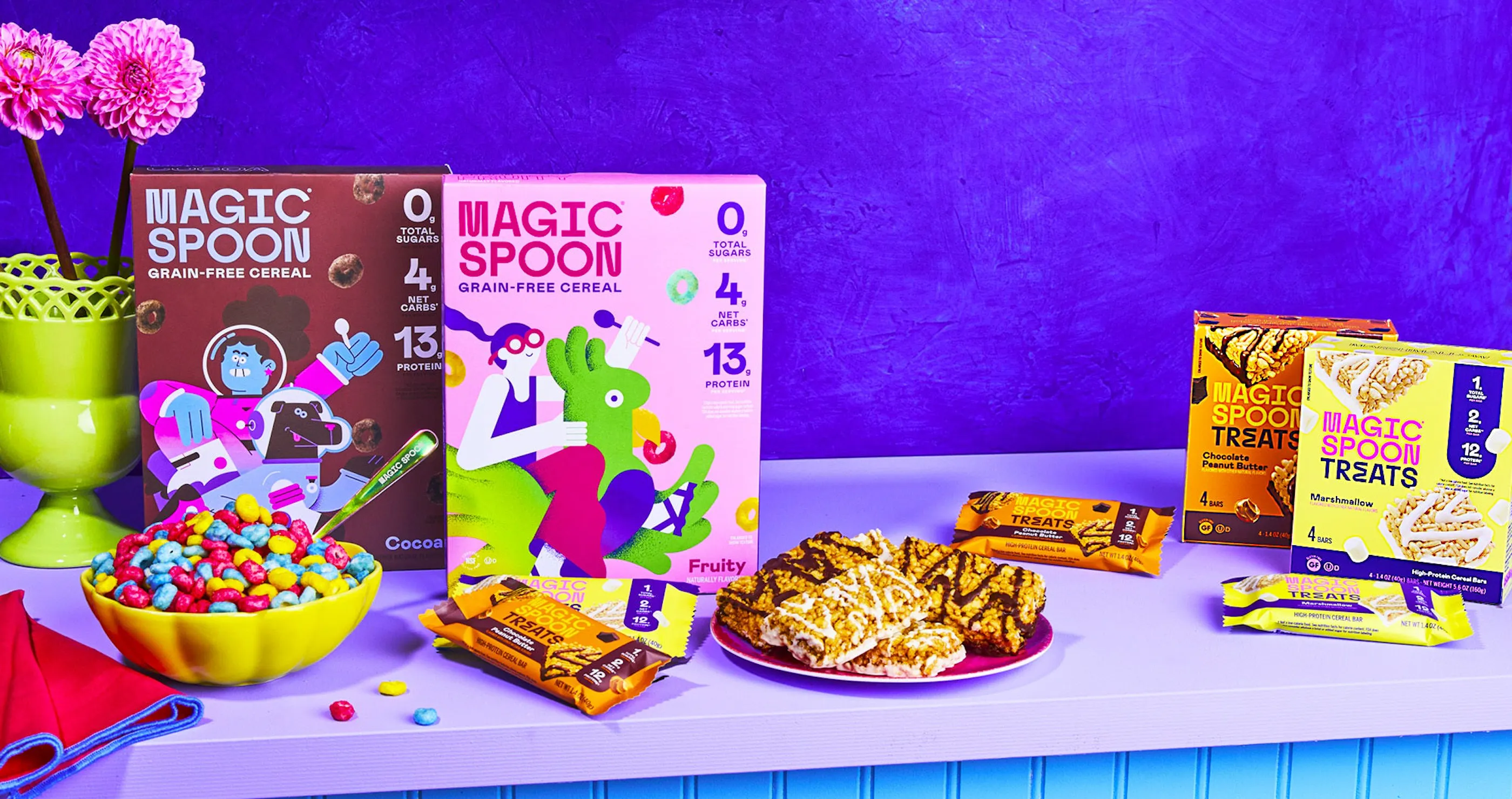 Magic Spoon Menu High Protein, Keto-Friendly, 0g Sugar Cereal | Magic Spoon Cereal