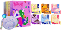 linear-gradient(to bottom, #FFEFBE 0%, #FF879E 100%) | Magic Spoon Treats + Cereal Bundle