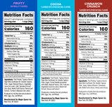 Variety 4 - Protein + Fiber Cereal 1 case (4 boxes)