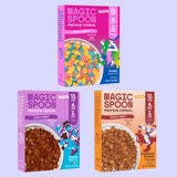 Variety 4 - Protein + Fiber Cereal 1 case (4 boxes)