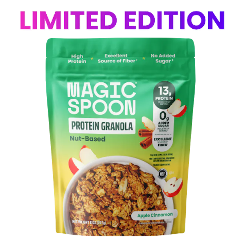 NEW! Apple Cinnamon Granola 8 oz Granola