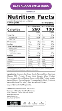 Dark Chocolate Almond Granola