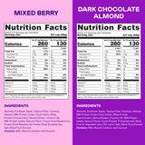Magic Spoon Protein Granola Variety 4 Pack - Honey Almond, Dark Chocolate, Peanut Butter, Mixed Berry
