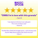 Magic Spoon Protein Granola Variety 2 Pack - Honey Almond, Peanut Butter