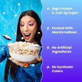 High Protein. Packed with Marshmallows.