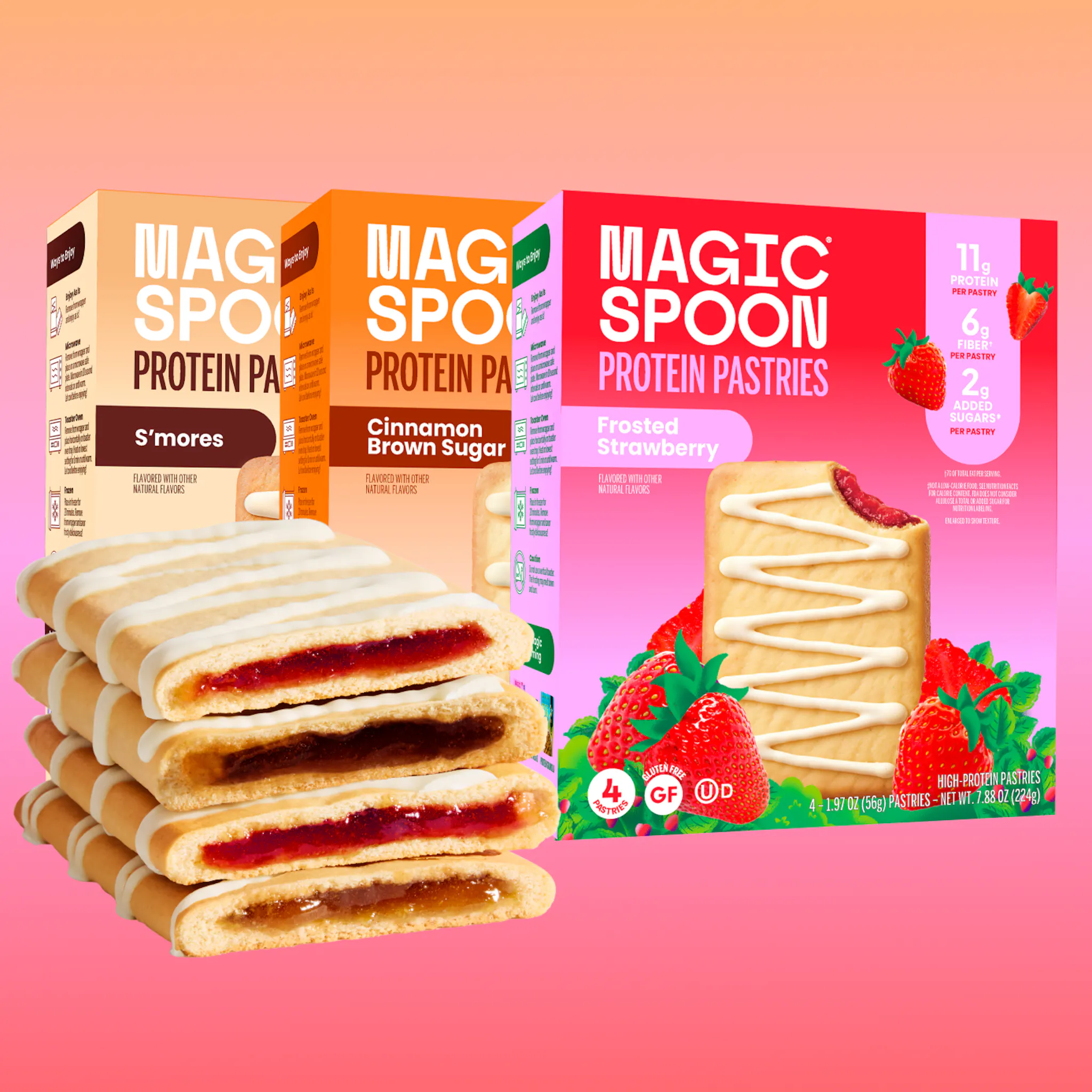 Protein Pastries Sampler Pack - 3 Boxes (TTS)