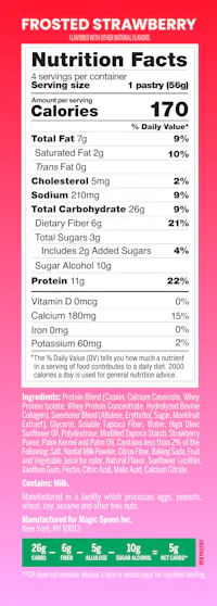 Frosted Strawberry Pastries 3-Pack - TTS