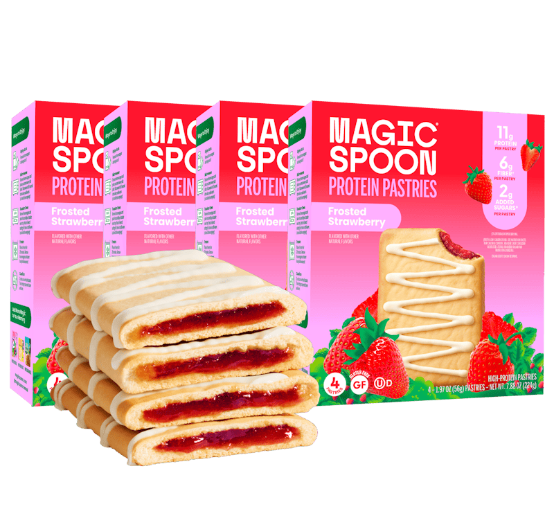 Frosted Strawberry Pastries