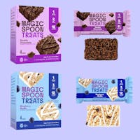 Front of Double Chocolate and Blueberry Muffin Treats