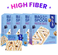 linear-gradient(to bottom, #B9D9F5 0%, #676AC3 100%) | Magic Spoon Blueberry Muffin Treats