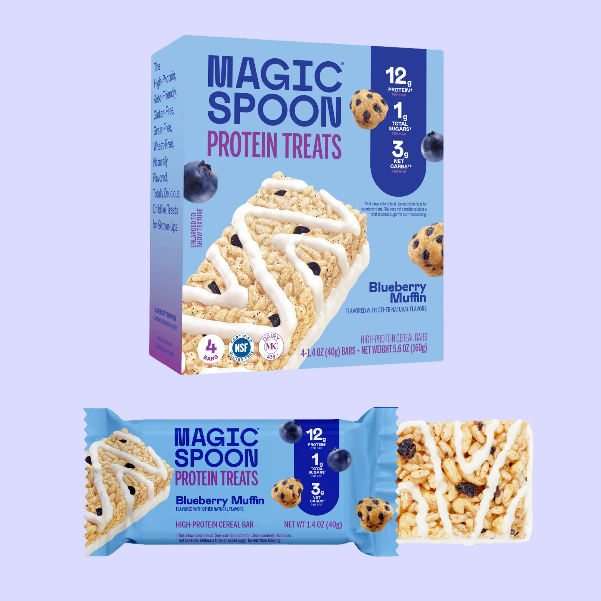 Magic Spoon Blueberry Muffin Protein Treats