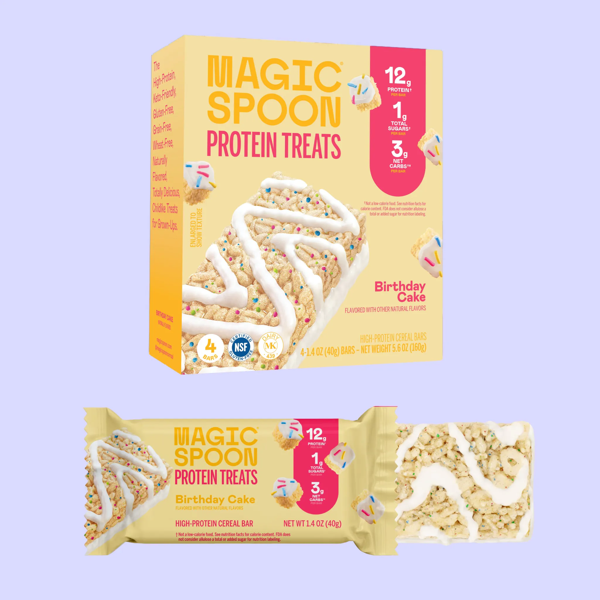Magic Spoon Birthday Cake Protein Treats