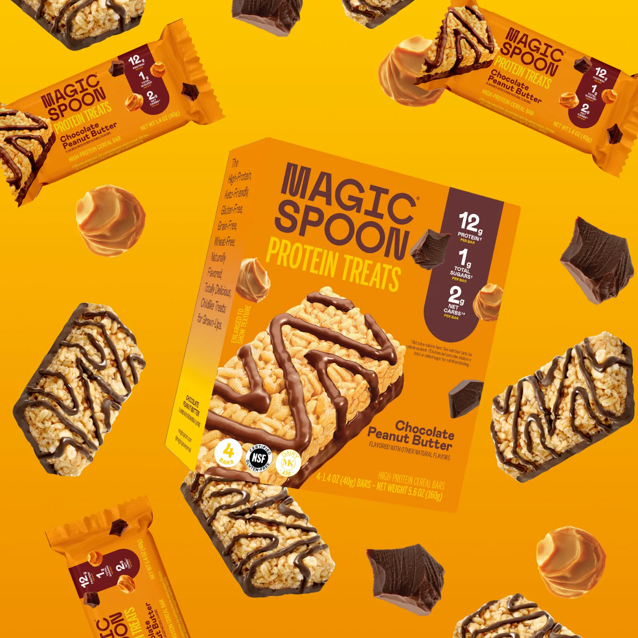 Magic Spoon Chocolate Peanut Butter Protein Treats