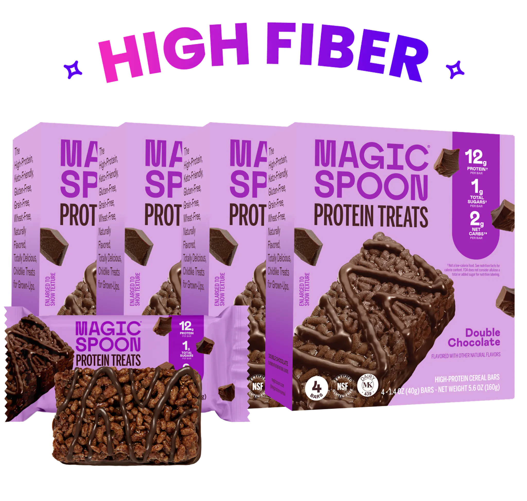 linear-gradient(to bottom, #B2DBFF 0%, #F6B3FF 100%) | Magic Spoon Double Chocolate Treats