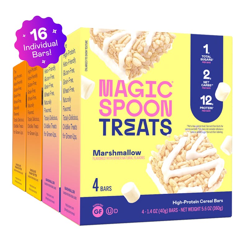 Magic Spoon Protein Treats Variety 4 Pack Treats