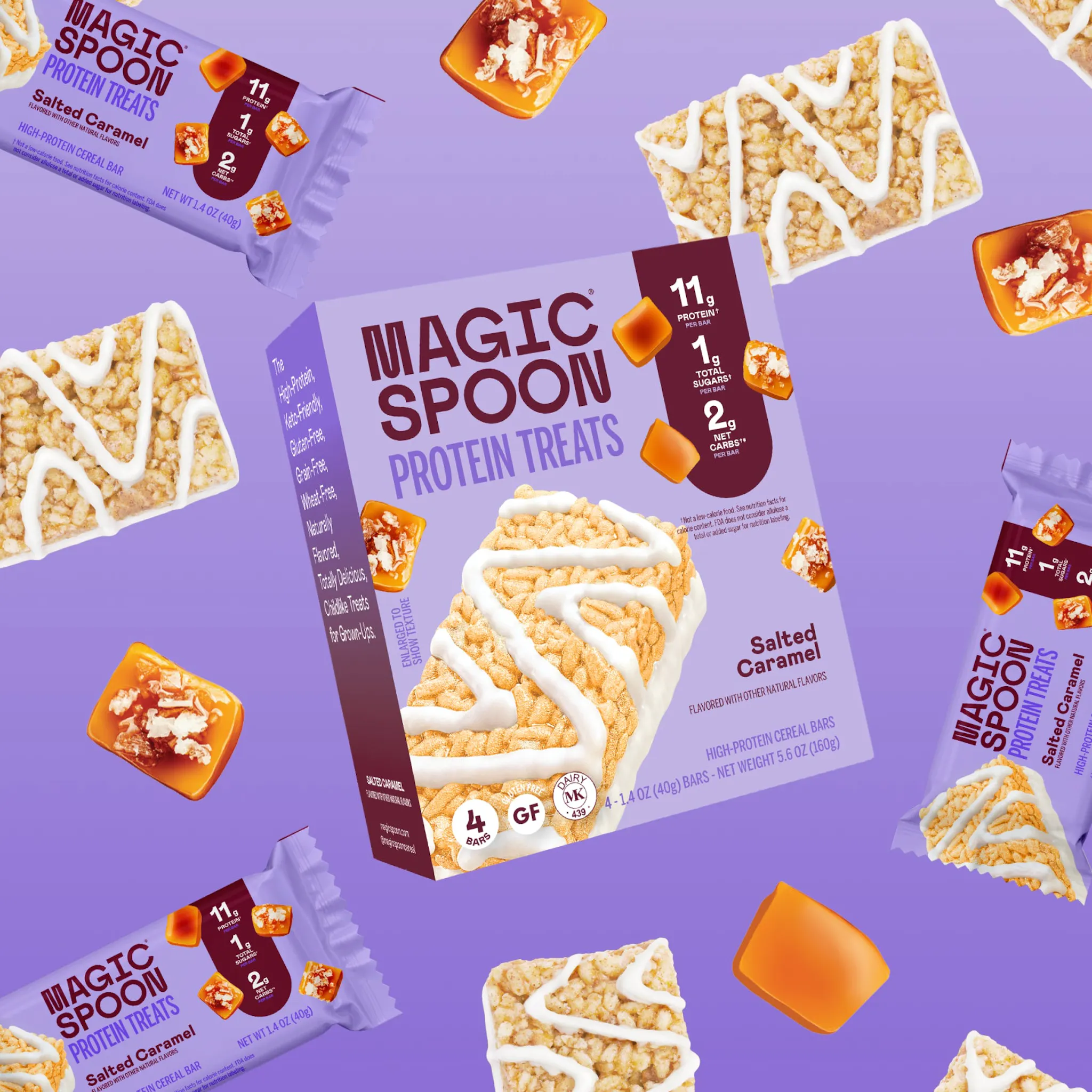 Magic Spoon Salted Caramel Protein Treats
