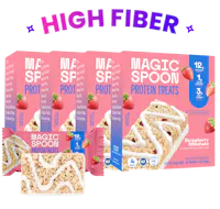 linear-gradient(to bottom, #FCD1DA 0%, #FCD1DA 100%) | Magic Spoon Strawberry Milkshake Treats