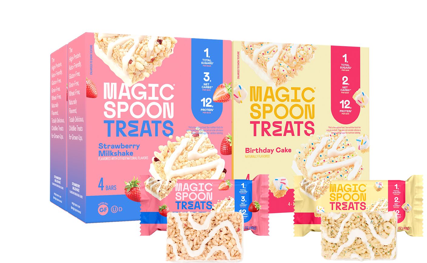 The Party Pack | Birthday Cake & Strawberry Milk Cereal Treats | Magic ...