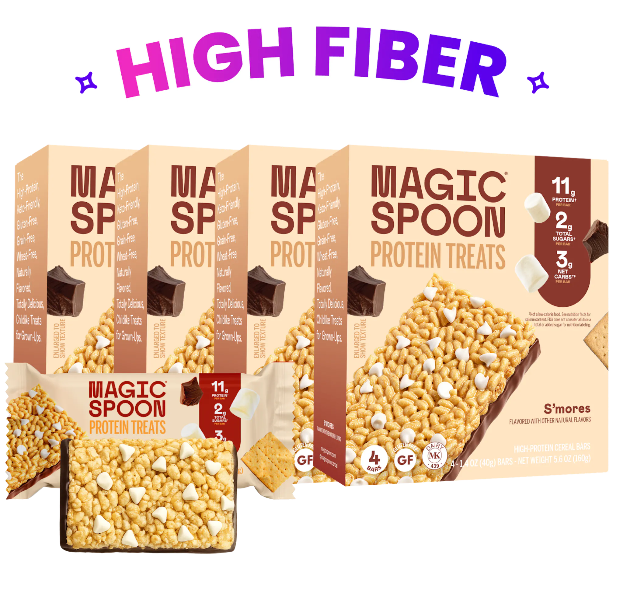 #FFEFDB | Magic Spoon S'mores Treats