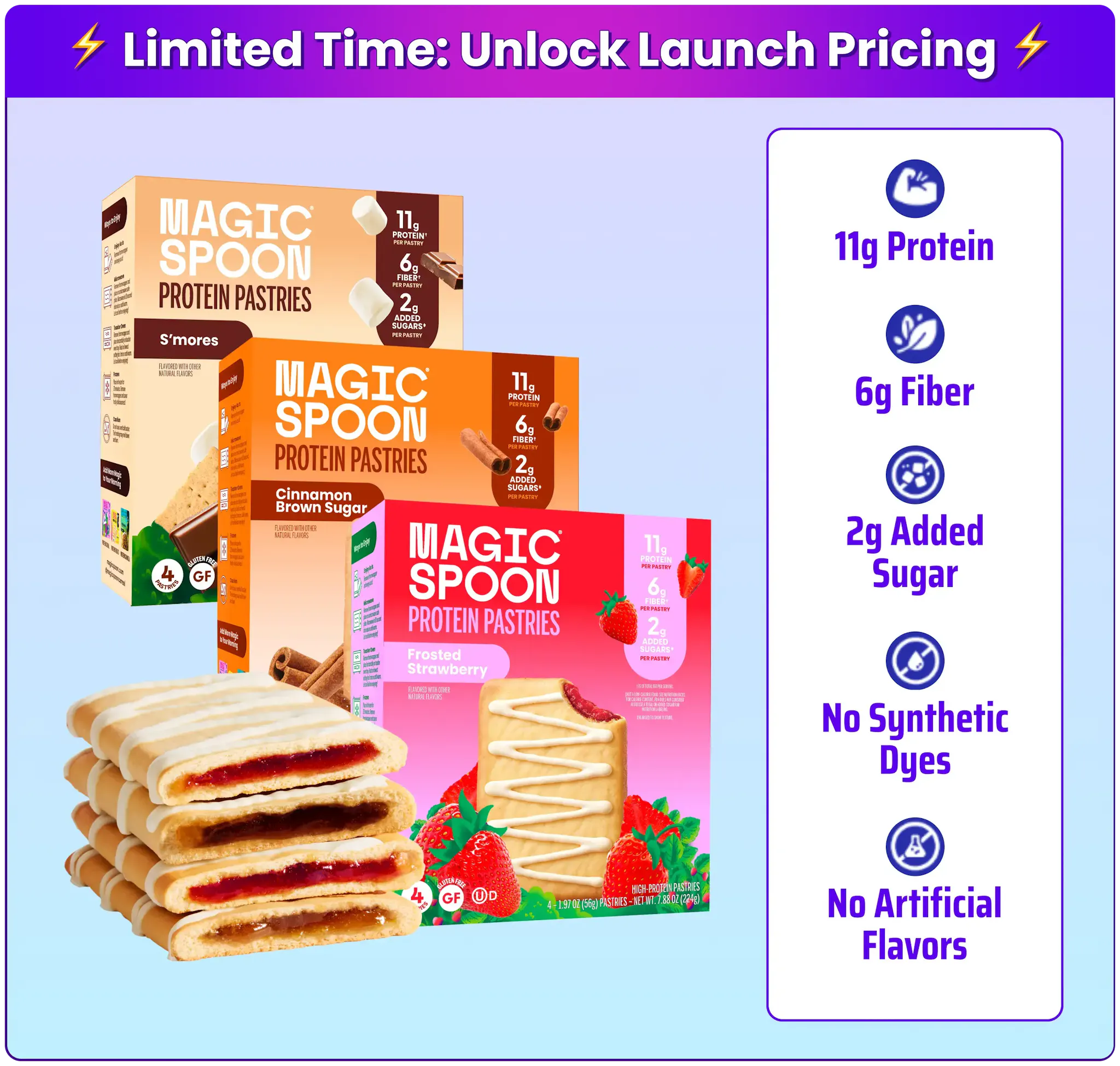 Protein Pastry Variety Pack