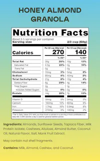 Honey Almond - 4 Bags of Granola