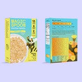 Honey Nut Fiber Cereal Front and Back
