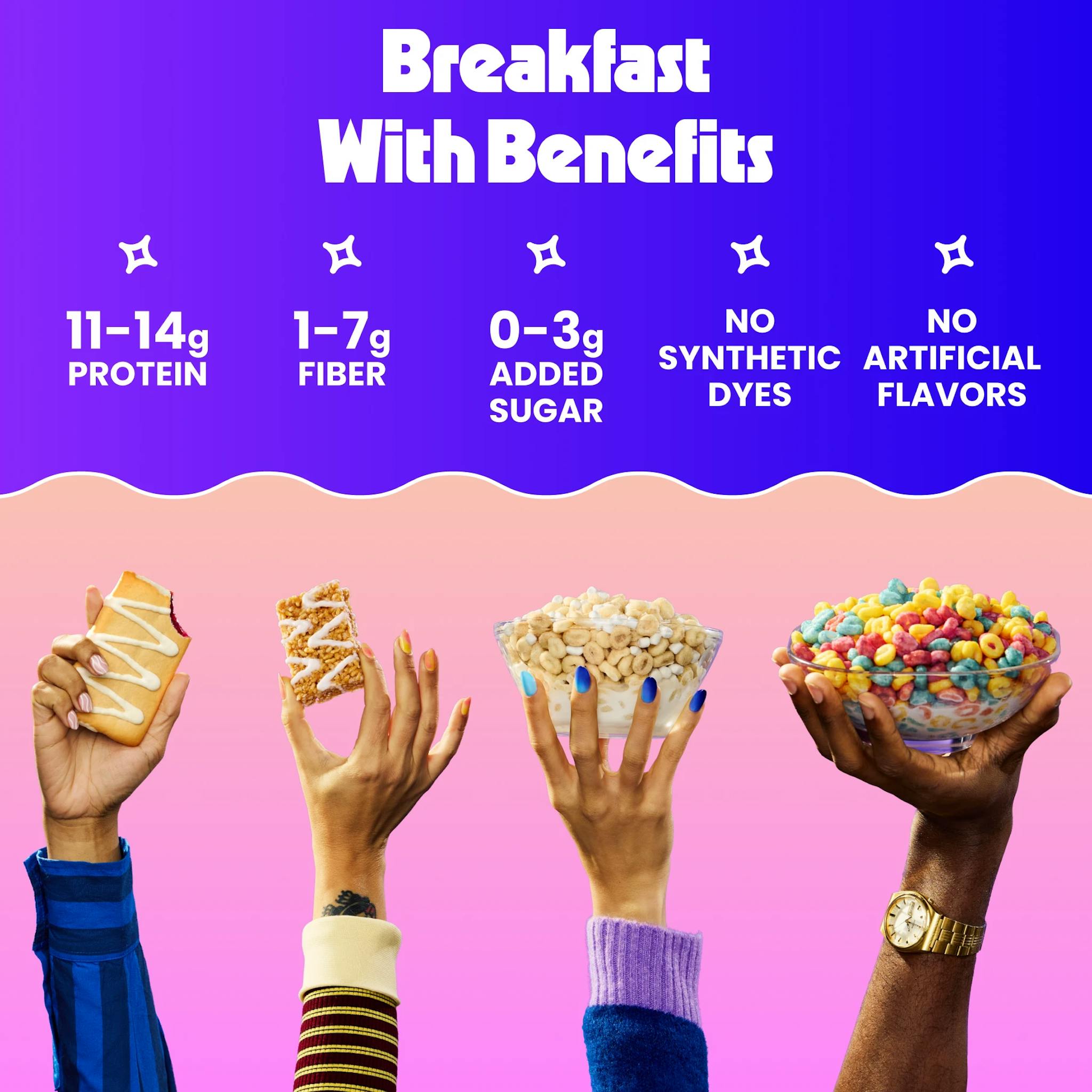 All-Star Mix - 3 boxes of Cereal, 1 box of Treats, 1 bag of Granola, 1 box of Pastries