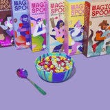 Magic Spoon Cereal Boxes and Bowl