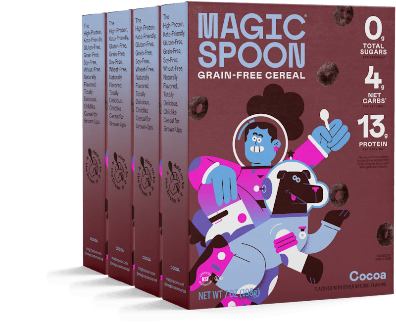 Magic Spoon Cocoa Cereal 4 Pack