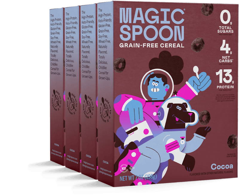  Magic Spoon Cocoa Cereal 4 Pack