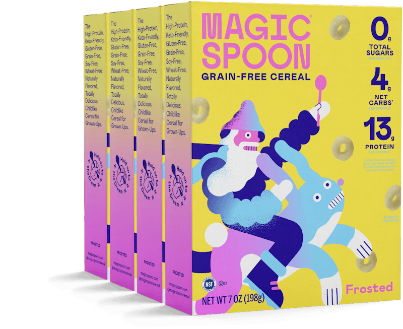 Magic Spoon Frosted Cereal 4 Pack
