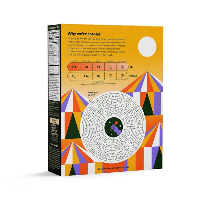 Healthy Peanut Butter Cereal HighProtein, Keto, Gluten Free Cereal