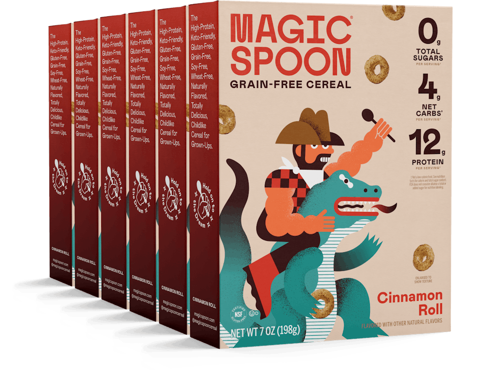 Cinnamon Cereal Healthy Cereal Magic Spoon Cinnamon Cereal