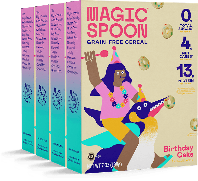 Magic Spoon Birthday Cake Cereal