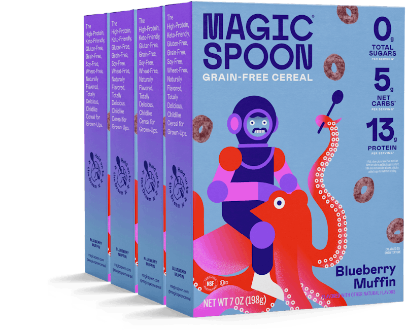 Magic Spoon Blueberry Muffin Cereal