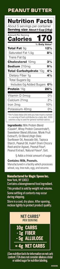 Peanut Butter Cereal Ingredients