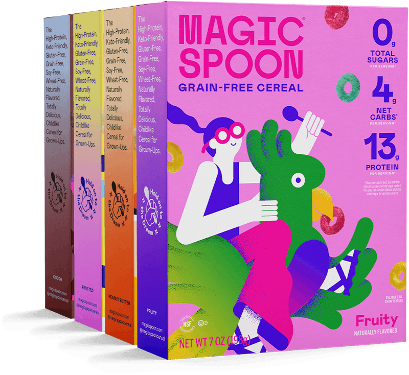 Magic Spoon Cereal 4 Pack